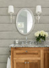 4072-70012 Morgan Gray Off White Distressed Wood Wallpaper Sure Strip Prepasted Wall Covering Delphine Collection from Chesapeake by Brewster Made in United States