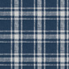 4072-70019 Antoine Dark Blue Flannel Wallpaper Sure Strip Prepasted Wall Covering Delphine Collection from Chesapeake by Brewster Made in United States