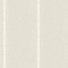 4072-70070 Linette Beige Neutral Fabric Stripe Wallpaper Sure Strip Prepasted Wall Covering Delphine Collection from Chesapeake by Brewster Made in United States