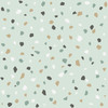 4060-139036 Ona Mint Green Terrazzo Wallpaper Non Woven Unpasted Wall Covering Fable Collection from Chesapeake by Brewster Made in Netherlands
