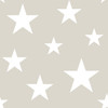4060-128866 Amira Taupe Neutral Stars Wallpaper Non Woven Unpasted Wall Covering Fable Collection from Chesapeake by Brewster Made in Netherlands