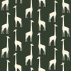4060-139060 Vivi Green Giraffe Wallpaper Non Woven Unpasted Wall Covering Fable Collection from Chesapeake by Brewster Made in Netherlands