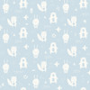 4060-91311 Bitsy Sky Blue Woodland Wallpaper Non Woven Unpasted Wall Covering Fable Collection from Chesapeake by Brewster Made in France