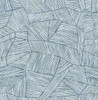 4014-26401 Aldabra Blue Textured Geometric Wallpaper Non Woven Unpasted Wall Covering Seychelles Collection from A-Street Prints by Brewster Made in Great Britain
