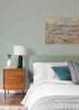 4066-26527 Nyle Light Grey Chevron Stripes Wallpaper Modern Style Non Woven Unpasted Wall Covering Hannah Collection from A-Street Prints by Brewster made in Great Britain