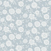 4080-15912 Lizette Light Blue Charming Floral Country Style Wallpaper Non Woven Unpasted Wall Covering Ingrid Collection from A-Street Prints by Brewster Made in Sweden