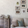 3119-66106 Jack White Weathered Clapboards Wallpaper Farmhouse Style Prepasted Non Woven Blend Wall Covering Kindred Collection from Chesapeake by Brewster Made in United States