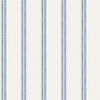 3119-13072 Johnny Navy Stripes Wallpaper Country Style Prepasted Non Woven Blend Wall Covering Kindred Collection from Chesapeake by Brewster Made in United States