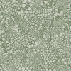 2932-65125 Siv Dark Green Botanical Wallpaper Scandinavian Style Unpasted Non Woven Wall Covering Lina Collection from A-Street Prints by Brewster made in Sweden