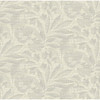 2972-86152 Lei Silver Lei Wallpaper Farmhouse Style Unpasted Vinyl Wall Covering Loom Collection from A-Street Prints by Brewster