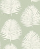 SL80704 Island PalmCeladon Green Wallpaper Coastal Style Wall Covering The Simple Life Collection by Seabrook Designs Made in Netherlands