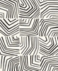 SL80210 Linework MazeInkwell Black Wallpaper Contemporary Style Wall Covering The Simple Life Collection by Seabrook Designs Made in Netherlands
