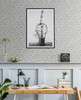 SL80600 Pip Geo Salt And Pepper Gray Wallpaper Contemporary Style Wall Covering The Simple Life Collection by Seabrook Designs Made in Netherlands