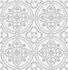 LN30308 Villa Mar Tile Harbor Mist Gray Wallpaper Coastal Style Self-Adhesive Vinyl Wall Covering from Lillian August Made in United States