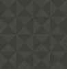 SG11710 Geo Inlay Charcoal Black Contemporary Style Wallpaper Self-Adhesive Vinyl Wall Covering Stacy Garcia Home Collection by The Sojourn Made in United States