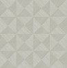 SG11708 Geo Inlay Lunar Gray Contemporary Style Wallpaper Self-Adhesive Vinyl Wall Covering Stacy Garcia Home Collection by The Sojourn Made in United States