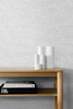 SG10508 Interference Pearl Gray Contemporary Style Wallpaper Self-Adhesive Vinyl Wall Covering Stacy Garcia Home Collection by The Sojourn Made in United States
