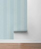 SG11602 Chevy Hemp Blue Bell Contemporary Style Wallpaper Self-Adhesive Vinyl Wall Covering Stacy Garcia Home Collection by The Sojourn Made in United States