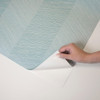SG11602 Chevy Hemp Blue Bell Contemporary Style Wallpaper Self-Adhesive Vinyl Wall Covering Stacy Garcia Home Collection by The Sojourn Made in United States