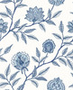 SG11002 Jaclyn Blue Lagoon Contemporary Style Wallpaper Self-Adhesive Vinyl Wall Covering Stacy Garcia Home Collection by The Sojourn Made in United States