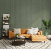 SG11804 Faux Wood Panel Fresh Rosemary Green Rustic Style Wallpaper Self-Adhesive Vinyl Wall Covering Stacy Garcia Home Collection by The Sojourn Made in United States