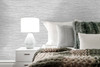 SG10208 Grasscloth Moonstone Gray Contemporary Style Wallpaper Self-Adhesive Vinyl Wall Covering Stacy Garcia Home Collection by The Sojourn Made in United States