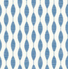SG10902 Ditto French Blue Contemporary Style Wallpaper Self-Adhesive Vinyl Wall Covering Stacy Garcia Home Collection by The Sojourn Made in United States