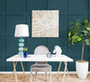 SG10704 Squared Away Teal Rustic Style Wallpaper Self-Adhesive Vinyl Wall Covering Stacy Garcia Home Collection by The Sojourn Made in United States