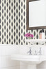 SG10900 Ditto Eclipse Linen Black  Contemporary Style Wallpaper Self-Adhesive Vinyl Wall Covering Stacy Garcia Home Collection by The Sojourn Made in United States