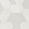 2835-C88609 Plaza Geometric Wallpaper with Shimmers with Glittery Accents in Ivory Off White Beige Colors Modern Style Unpasted Vinyl by Brewster