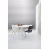 DD128842 Verdon Light Grey Geometric Wallpaper Modern Style Unpasted Non Woven Wall Covering Design Department Collection from ESTA Home by Brewster Made in Netherlands