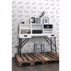 DD128807 Burnett Off-White Horses Wallpaper Eclectic Style Unpasted Non Woven Wall Covering Design Department Collection from ESTA Home by Brewster Made in Netherlands