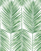 PR10704 Paradise Palm Prepasted Greenery Green Wallpaper Coastal Style Prepasted Paper (Coated) Wall Covering by Prepasted Online from Seabrook Designs