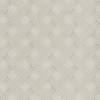 RRD7647 Wickwork Off White Pearl Trax Weave Style Unpasted Fabric Backed Vinyl Wallpaper from Ronald Reddings Industrial Interiors III Made in United States