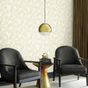 DD3741 Gingko Toss Gold Yellow Botanical Theme Unpasted Non Woven Wallpaper from Antonina Vella Dazzling Dimensions Volume II Made in United States