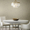 DD3815 Luminous Branches Taupe Silver Neutral Botanical Theme Unpasted Non Woven Wallpaper from Antonina Vella Dazzling Dimensions Volume II