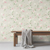 BL1763 Dogwood Taupe Floral Theme Unpasted Non Woven Wallpaper from Blooms Second Edition Resource Library