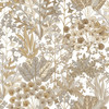 BL1815 Forest Floor Neutral Botanical Theme Unpasted Non Woven Wallpaper from Blooms Second Edition Resource Library
