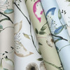 BL1791 Dream Blossom Light Green Floral Theme Unpasted Non Woven Wallpaper from Blooms Second Edition Resource Library