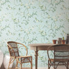 BL1742 Blossom Branches Spa Blue Floral Theme Unpasted Non Woven Wallpaper from Blooms Second Edition Resource Library