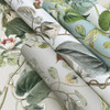 BL1714 Moon Flower Sky Blue Floral Theme Unpasted Non Woven Wallpaper from Blooms Second Edition Resource Library