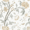 BL1783 Teahouse Floral Neutral Animals & Insects Theme Unpasted Non Woven Wallpaper from Blooms Second Edition Resource Library