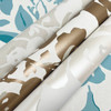 BL1736 Brushstroke Floral Aqua Bohemian Theme Unpasted Non Woven Wallpaper from Blooms Second Edition Resource Library