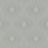 MD7132 Harlowe Light Gray Silver Geometric Theme Unpasted  Raised Foil on Non-Woven Wallpaper from Antonina Vella Modern Metals Second Edition