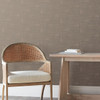 OI0632 Wicker Dot Mocha Brown Modern Theme Unpasted Non Woven Wallpaper from New Origins Made in United States