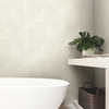 OI0701 Contour Ivory Off White Geometric Theme Unpasted Vinyl on Non Woven Backing Wallpaper from New Origins Made in United States