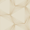 PSW1416RL Honeycomb Peel and Stick Wallpaper Sand Brown Gold Modern Style Wall Covering by Simply Candice Made in United States
