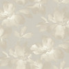 PSW1414RL Midnight Blooms Peel and Stick Wallpaper Neutral Gray Brown Farmhouse Style Wall Covering by Simply Candice Made in United States