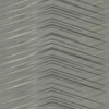 DT5052 Glistening Chevron Non Woven CharcoalBlack Gray Unpasted Paper Geometric Wallpaper from Candice Olsen After Eight Collection Made in United States