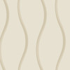 DT5111 Unfurl Cream Beige Unpasted Non Woven Contemporary Wallpaper from Candice Olsen After Eight Collection Made in United States